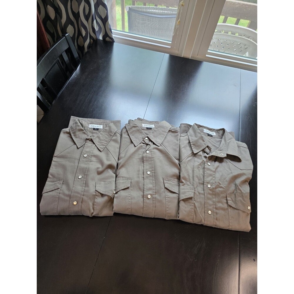 Forge FR Shirt Mens XL Cat2 NFPA Gray Cotton American Workwear Gently Used